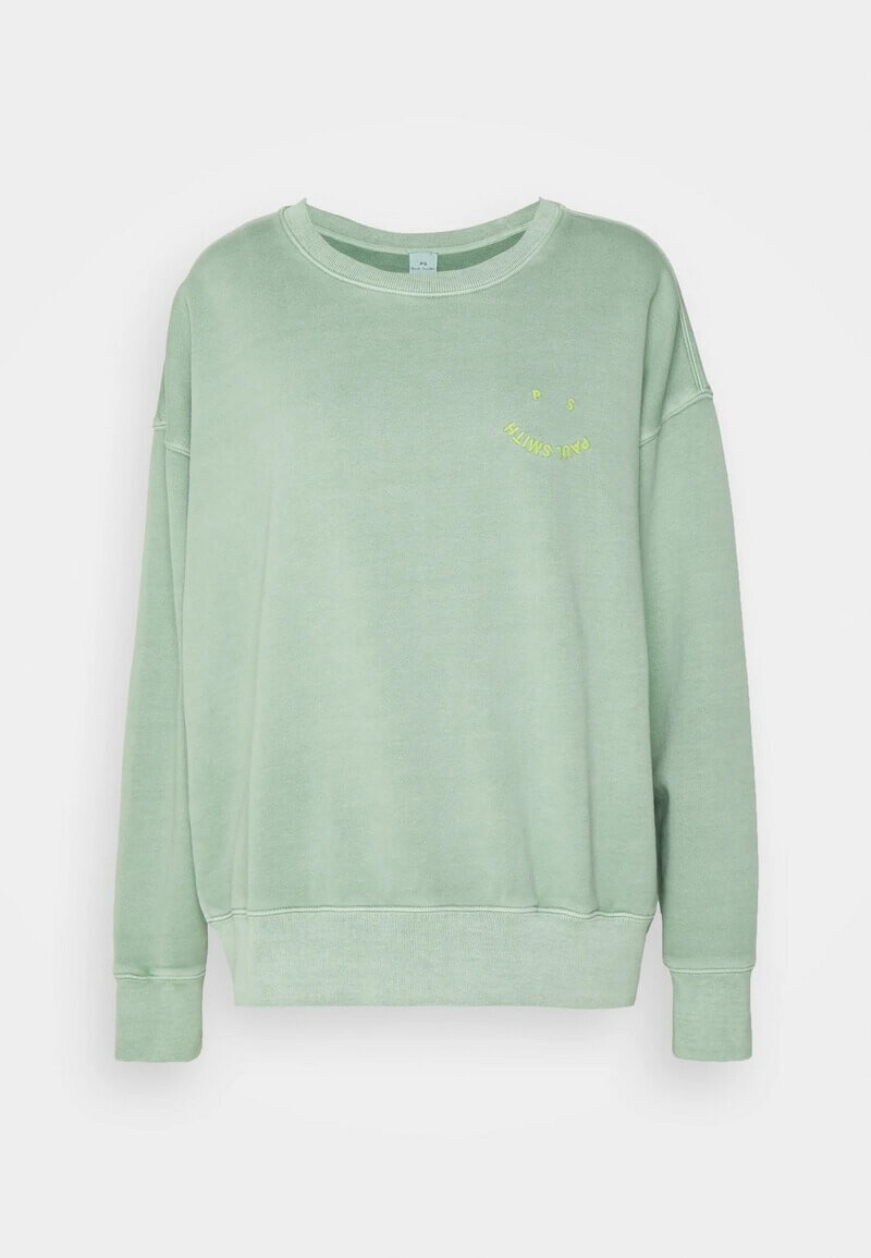 

Свитшот PS Paul Smith Happy, зеленый