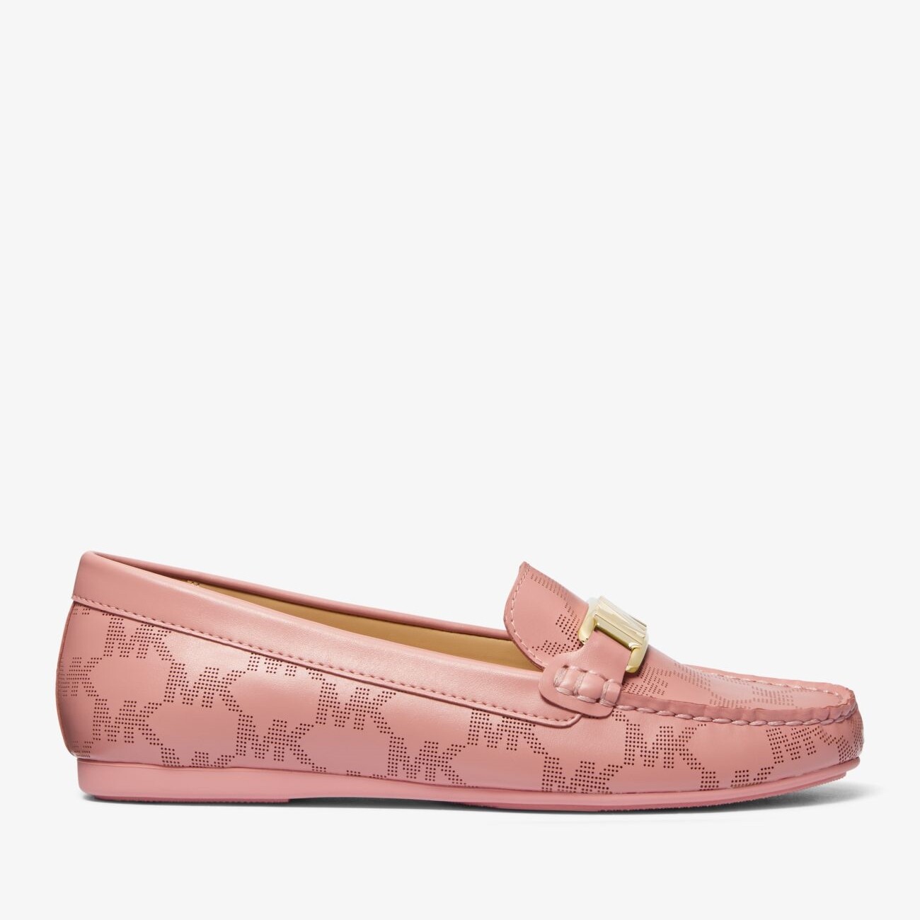 

Мокасины Michael Michael Kors Camila Logo Perforated Faux Leather, розовый