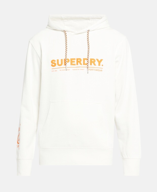 

Худи с капюшоном Superdry, белый
