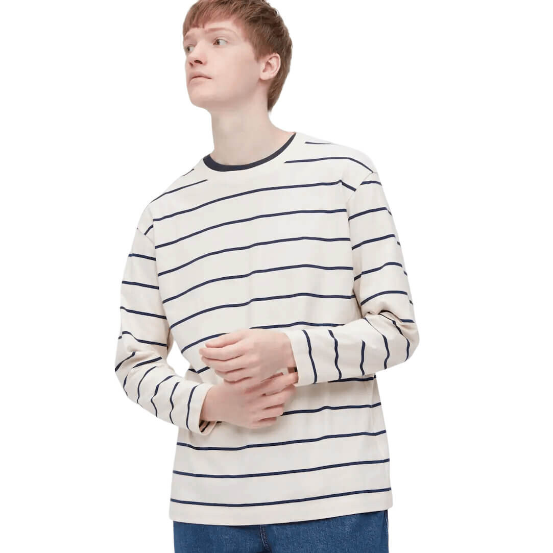 

Лонгслив Uniqlo Long Sleeved T-Shirt, белый