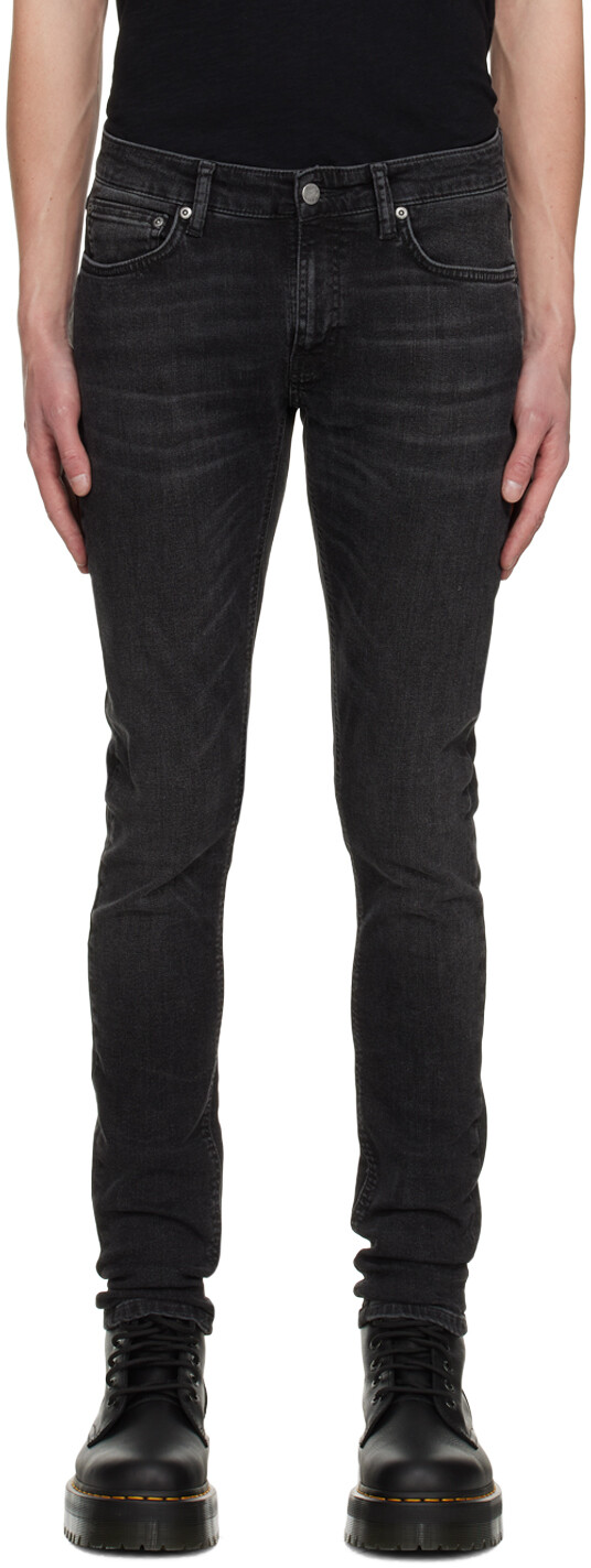 

Черные джинсы Лин Nudie Jeans