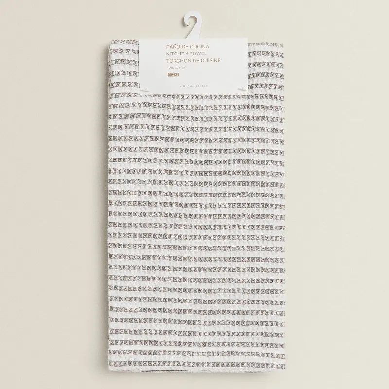 

Полотенце для кухни Zara Home Waffle Knit Tea (Pack Of 2), 70х50 см