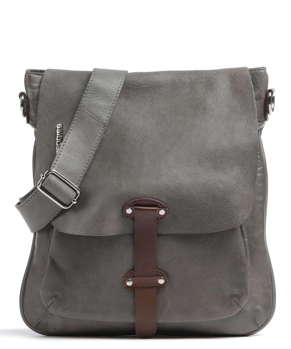 

Сумка Kohlmarkt 1 из зернистой яловой кожи Taschendieb Wien, серый