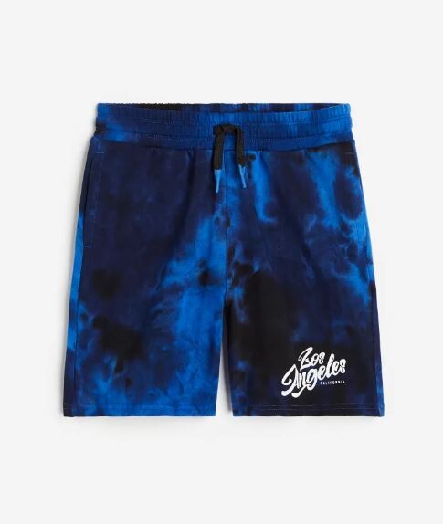 

Шорты с принтом Тай-Дай H&M Tie-Dye Patterned, синий