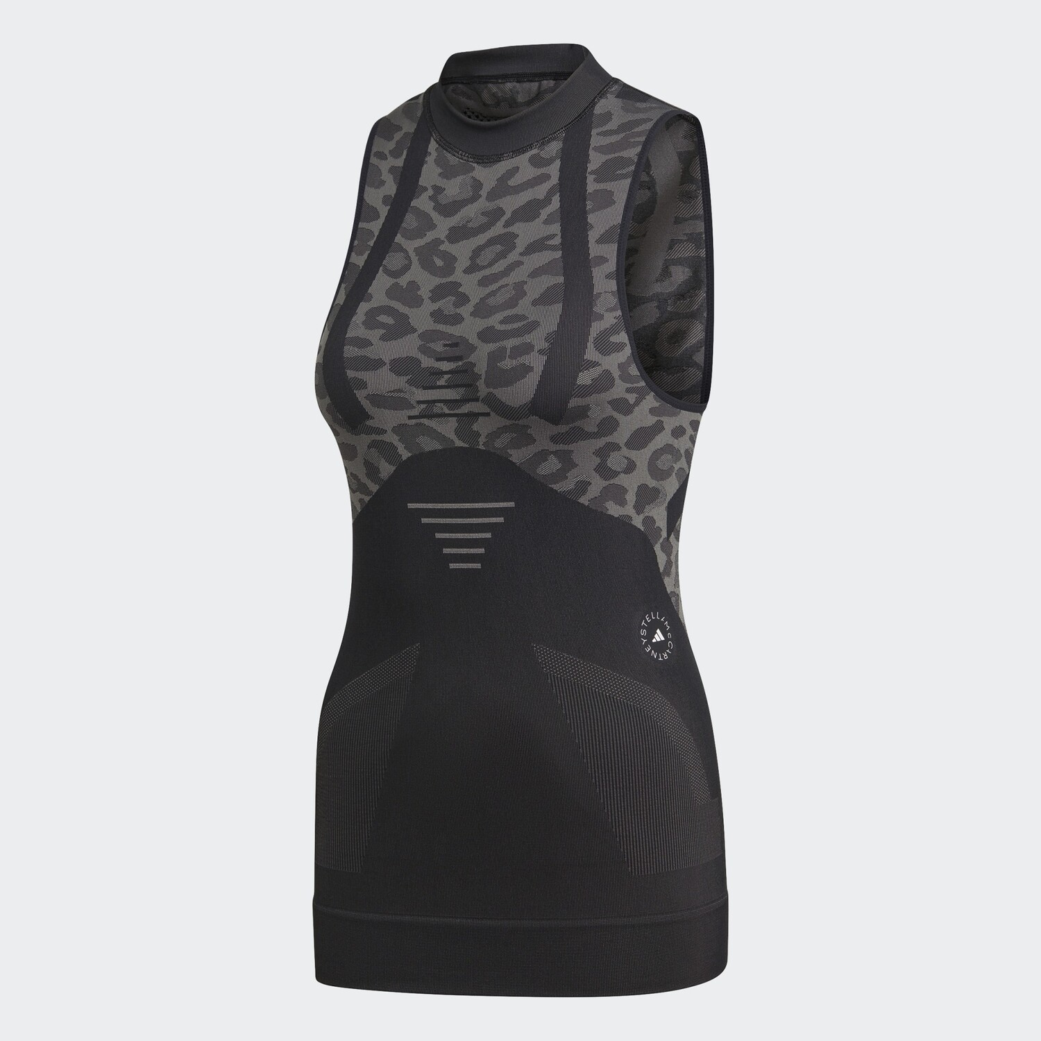 

Топ Adidas By Stella Mccartney Truepurpose Tank, черный/серый