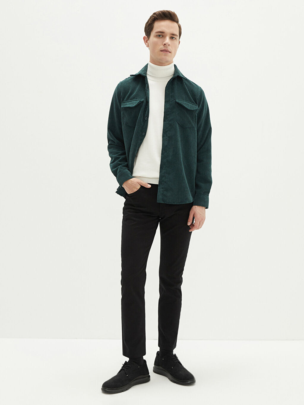 

Мужские брюки чинос Slim Fit из габардина LCWAIKIKI Classic