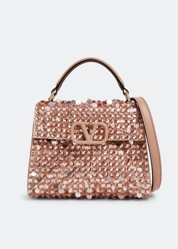 

Сумка VALENTINO GARAVANI VSling mini top-handle bag, розовый