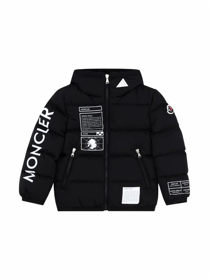 

Стеганая куртка с логотипом Moncler