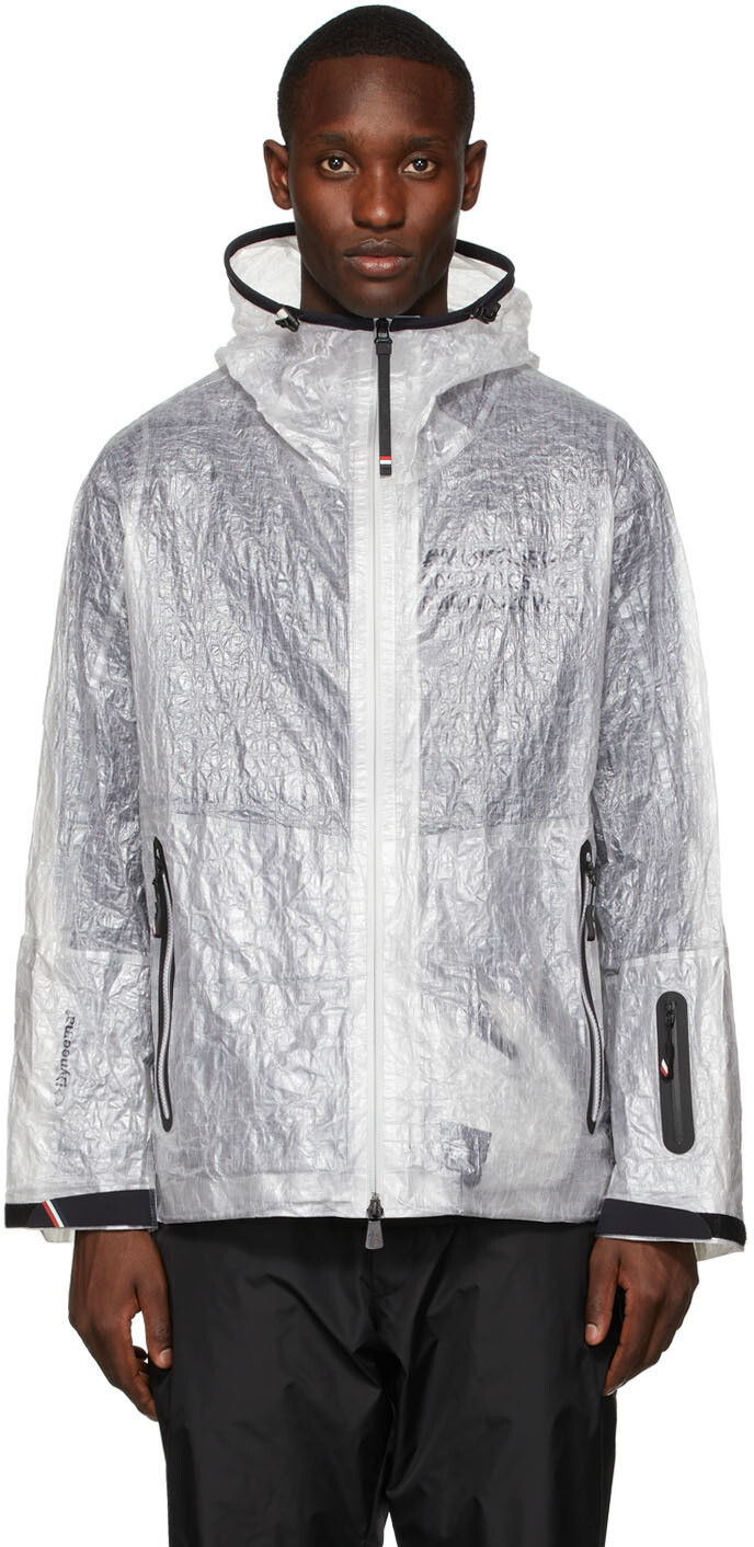 

Белая корсетная куртка Dynamics Moncler Grenoble, Белый