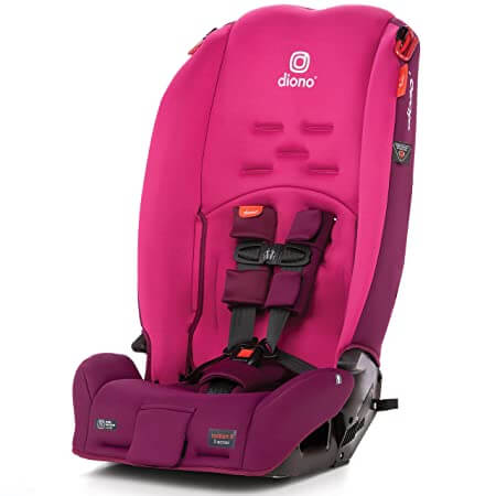 кресло трансформер оливер Детское автокресло Diono Radian 3R 3-In-1 Convertible, розовый