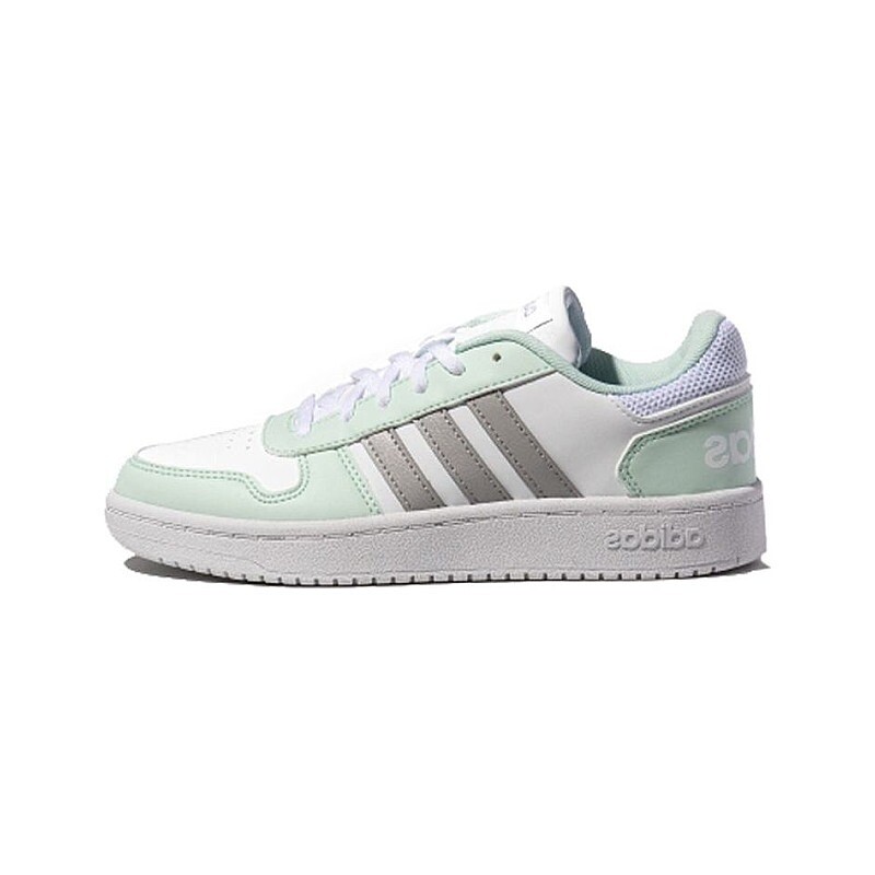

Кроссовки adidas neo Hoops 2.0, белый/серый/зеленый