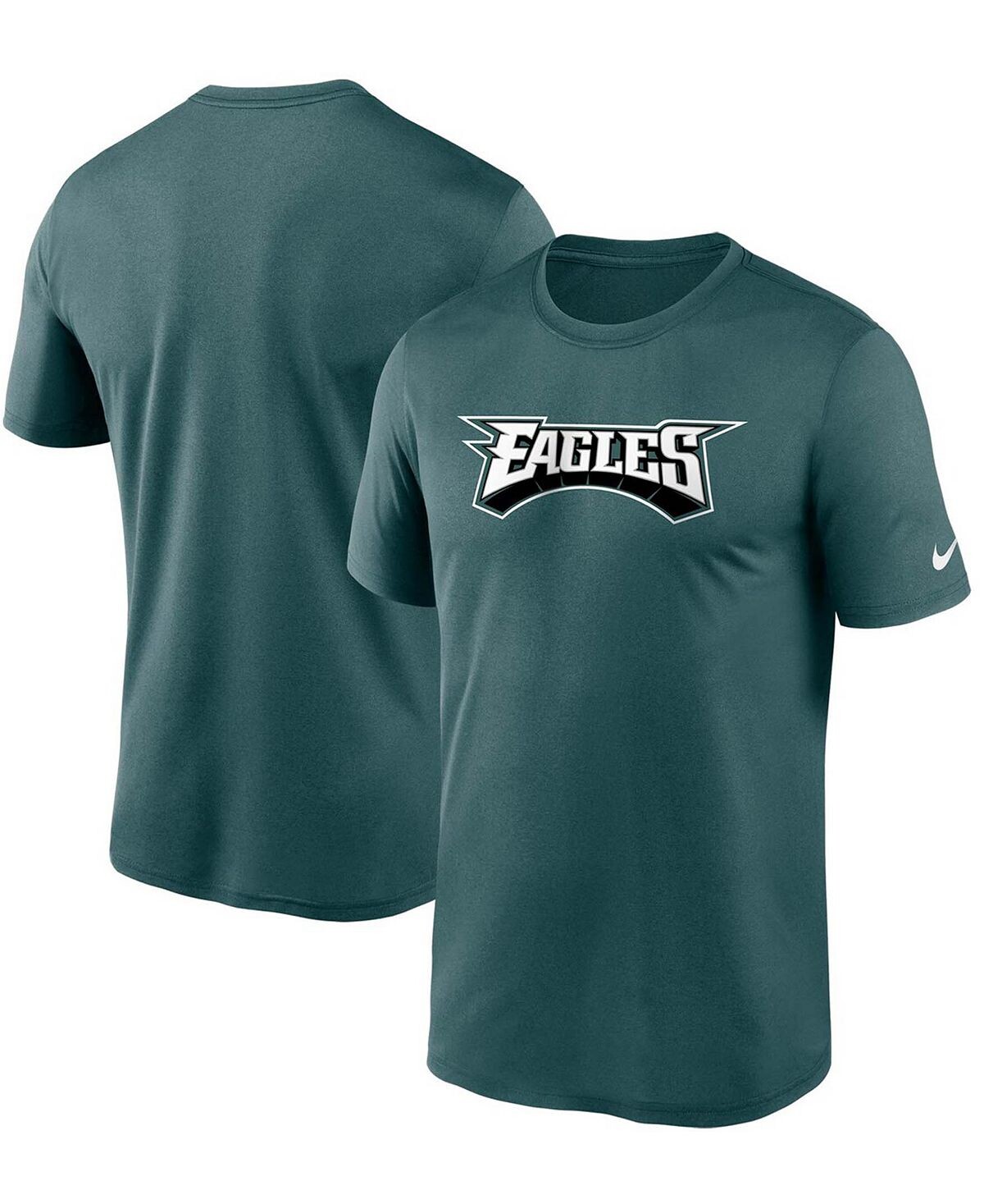 

Мужская футболка midnight green philadelphia eagles wordmark legend performance Nike, мульти
