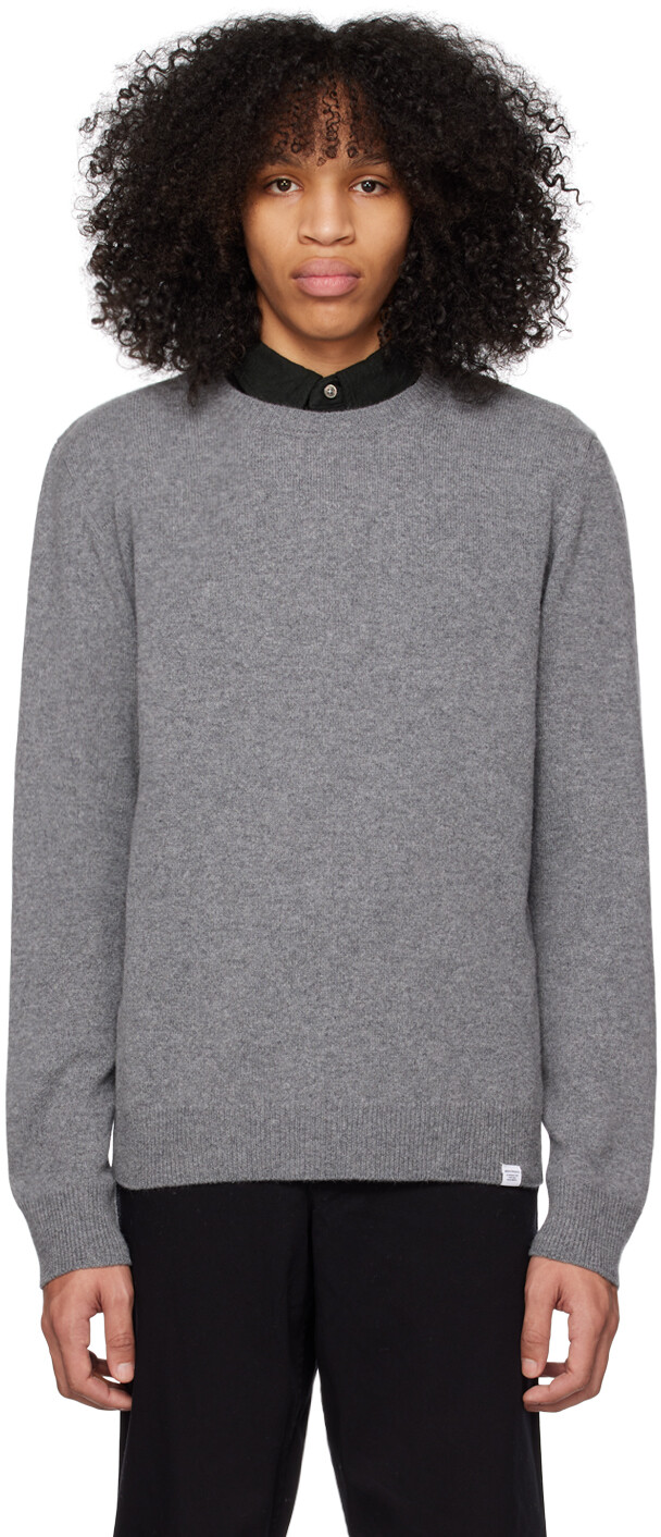 

Серый свитер Зигфред Norse Projects