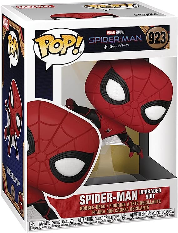 Фигурка Funko Pop! Marvel: Spider-Man: No Way Home - Spider-Man in Upgraded Suit картина по номерам человек паук нет пути домой паук и доктор стрэндж 40x50 см живопись по номерам