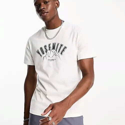 

Футболка The North Face Vintage Yosemite Chest Print, белый