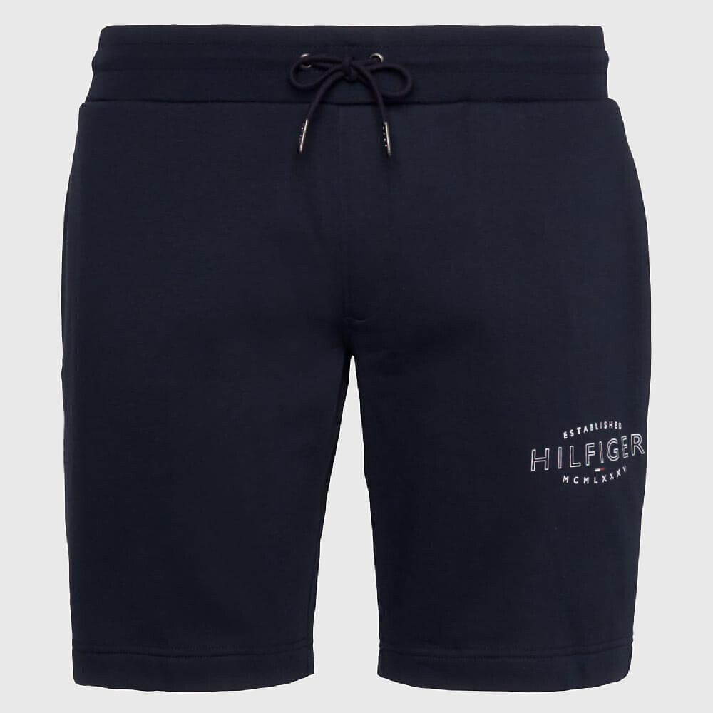 

Шорты Tommy Hilfiger Big And Tall Hilfiger Logo, темно-синий