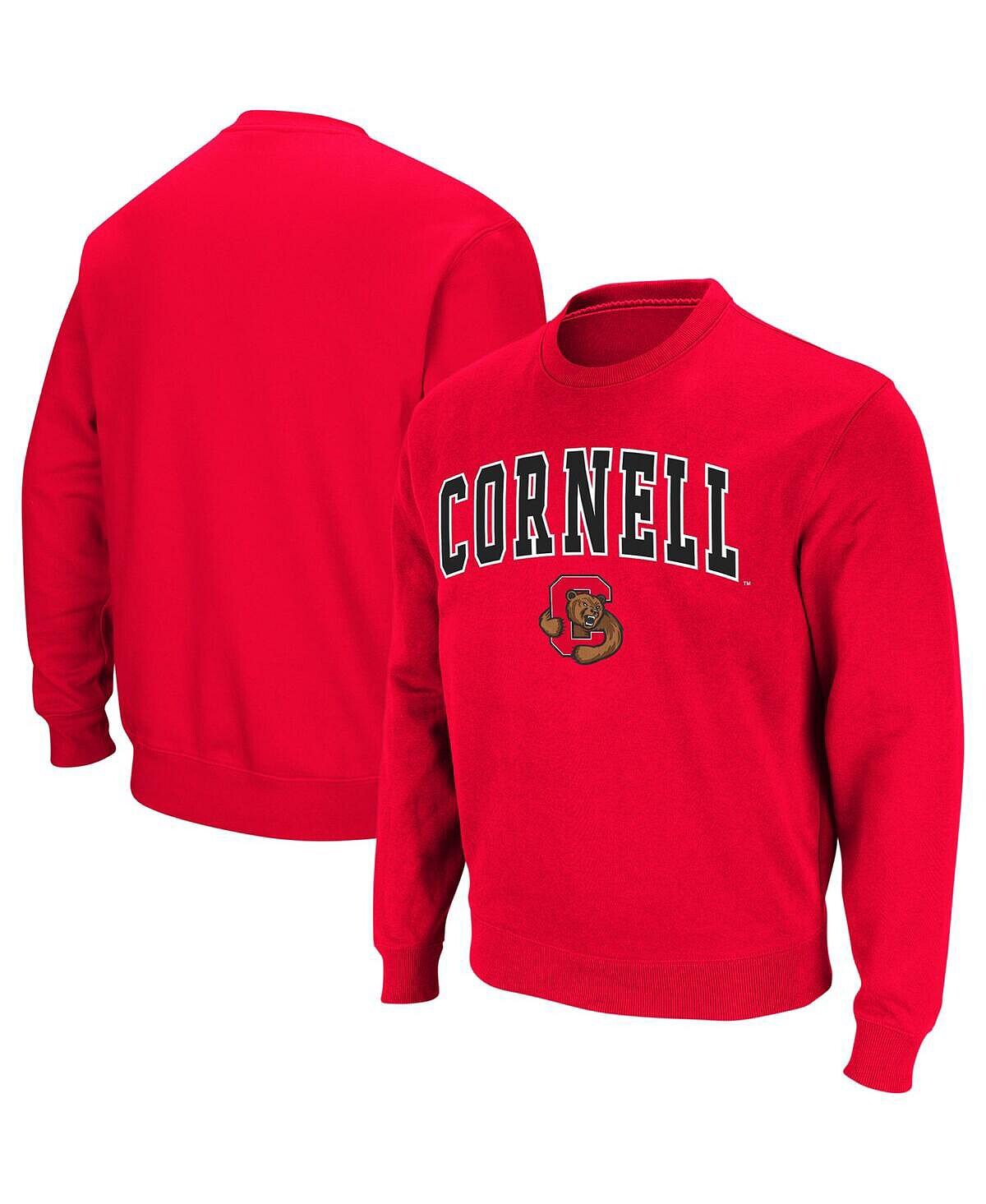 

Мужская красная толстовка cornell с большой красной аркой и круглым вырезом с логотипом Colosseum, красный