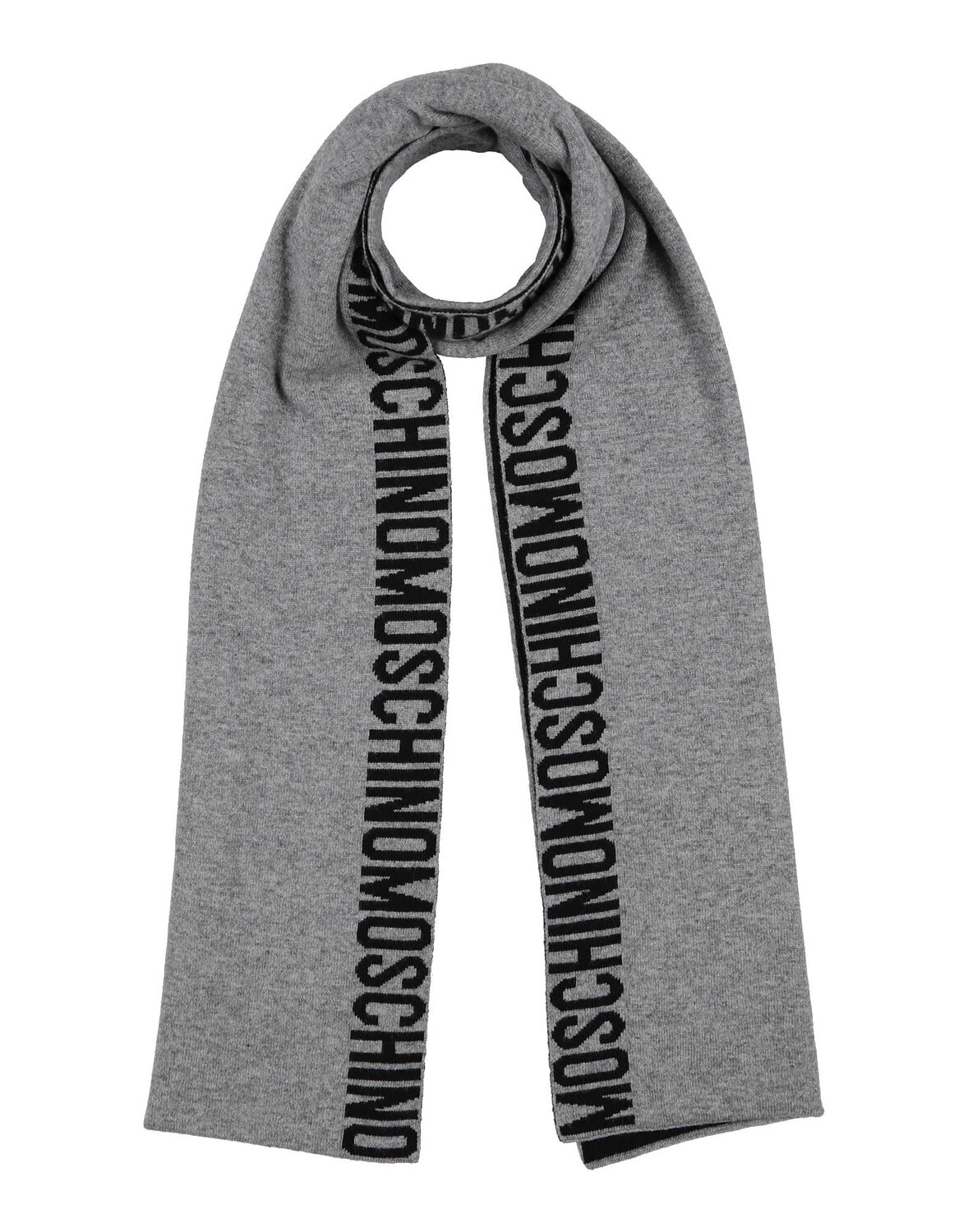 

Шарф Moschino, серый