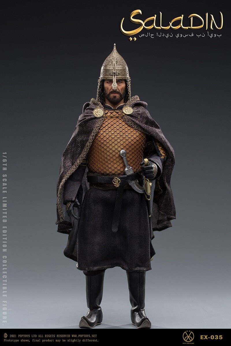 

Фигурка Poptoys 1:6 “Nothing,Everything” Saladin Fine Сopper Handmade Armor