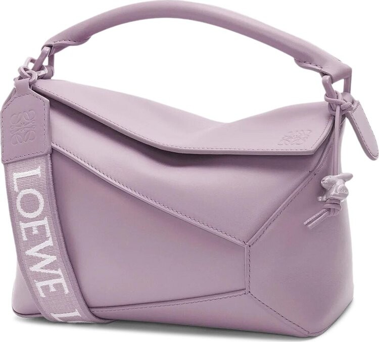 

Сумка Loewe Puzzle Edge Monochrome Small Purple Fog, фиолетовый