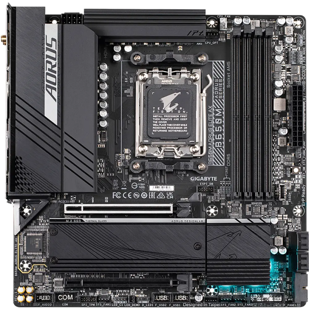 

Материнская плата Gigabyte B650M AORUS ELITE AX DDR5
