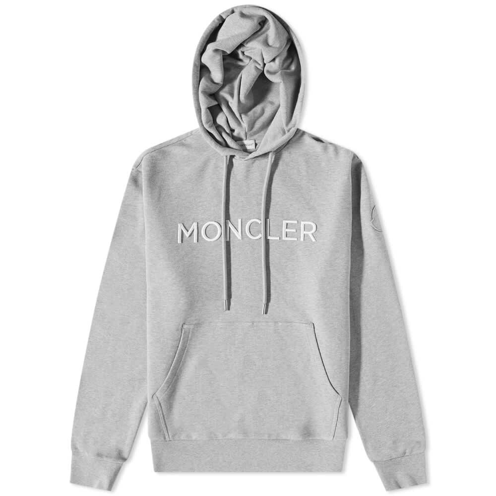 

Толстовка Moncler Logo Drawstring Popover Hoody, Серый, Толстовка Moncler Logo Drawstring Popover Hoody