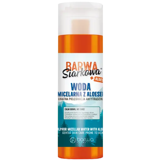 

Barwa Siarkowa мицеллярная вода с алоэ для лица, 200 мл