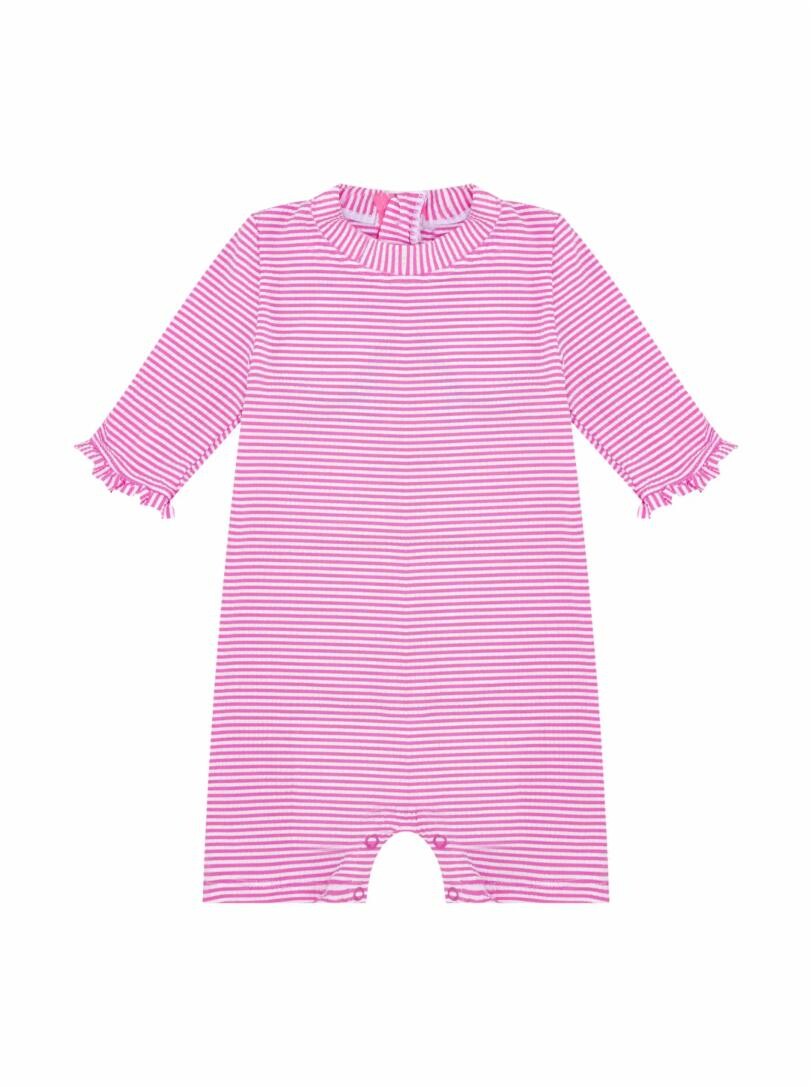 

Слитный купальник Raspberry stripe Snapper Rock