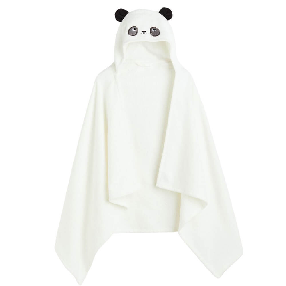 

Банное полотенце H&M Home With Hood Panda, белый