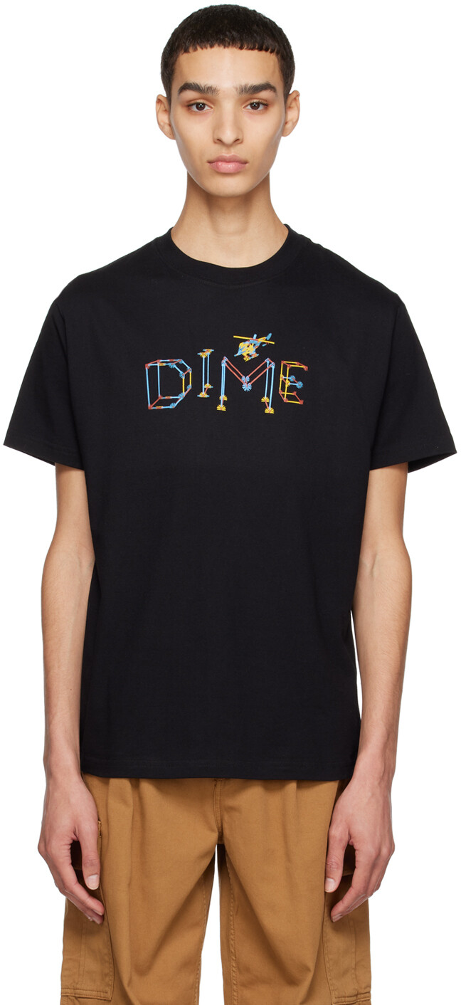 

Черная футболка «Днекс» Dime