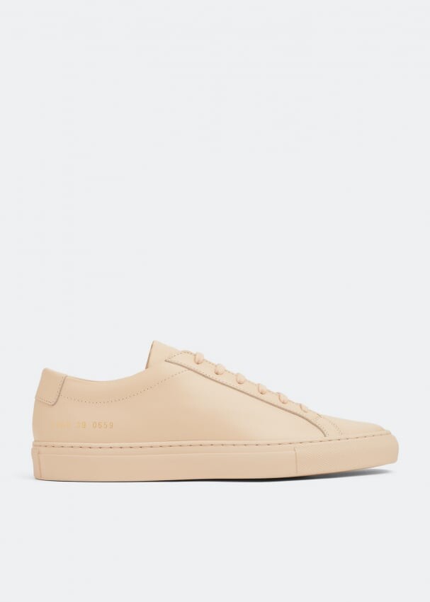 

Кроссовки COMMON PROJECTS Achilles sneakers, бежевый