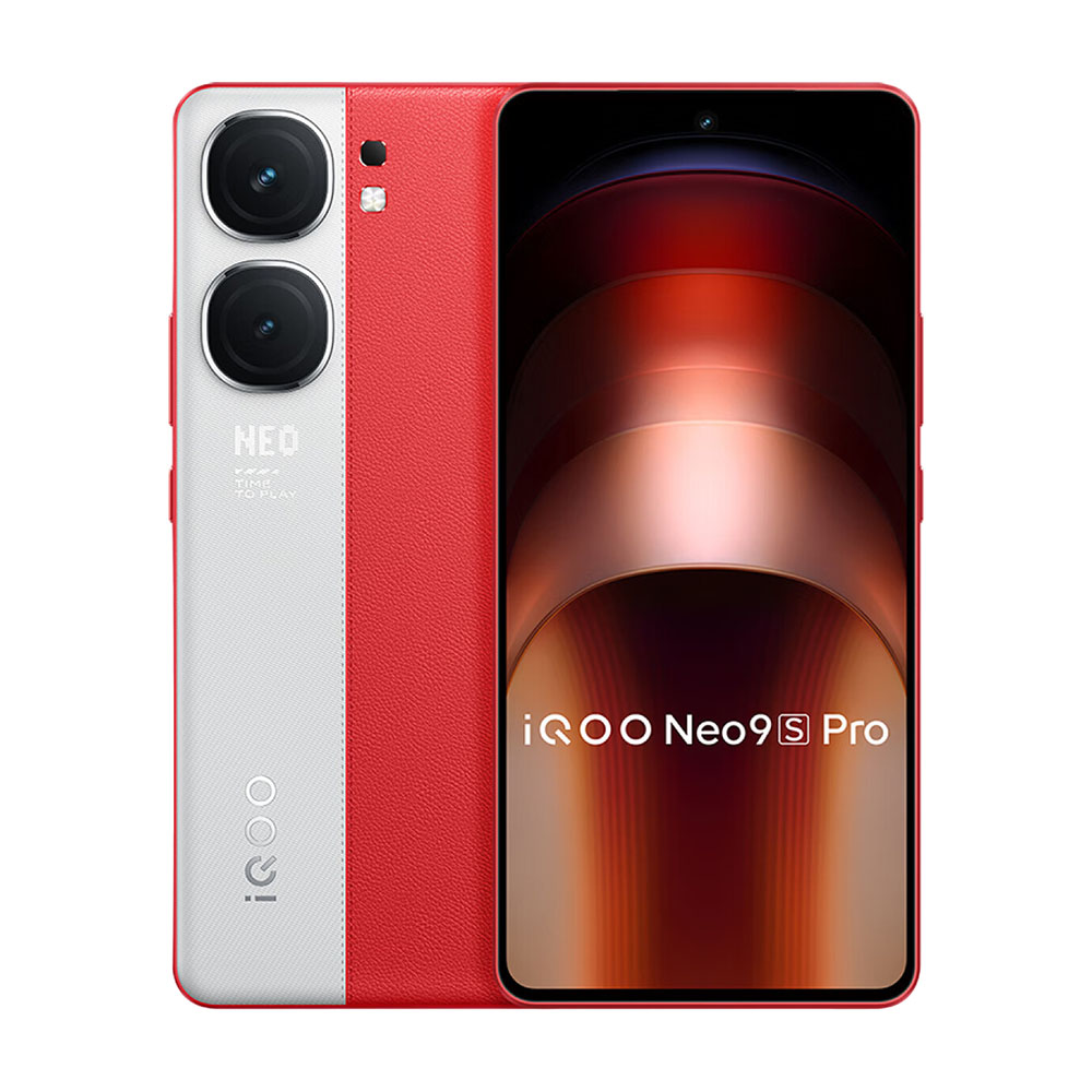 Смартфон iQOO Neo 9S Pro, 12Гб/512Гб, 2 Nano-SIM, красный/белый смартфон iqoo neo8 12гб 512гб 2 nano sim зеленый