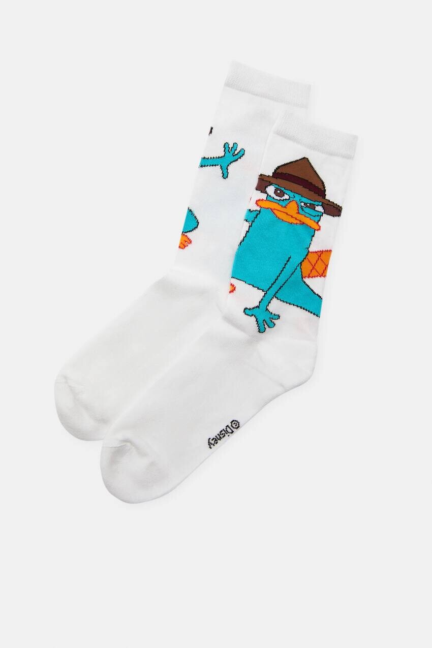 

Пара носков Perry the Platypus Pull&Bear, белый