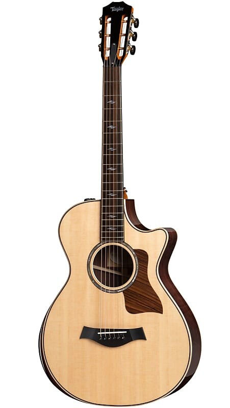 

Taylor 812ce 12-ладовая акустическая/электрическая гитара Grand Concert с жестким футляром 812ce-12