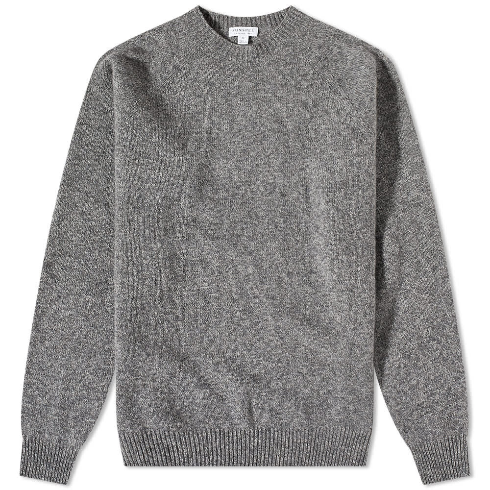 Джемпер Sunspel Lambswool Crew Knit джемпер uniqlo 3d knit seamless lambswool blend striped high neck бежевый серый