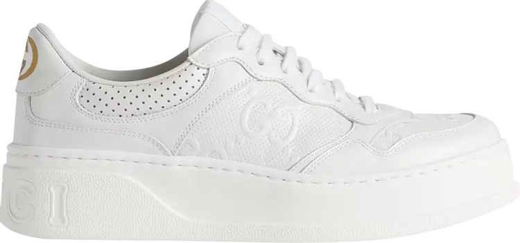 

Кроссовки Gucci Wmns GG Embossed Sneaker White, белый