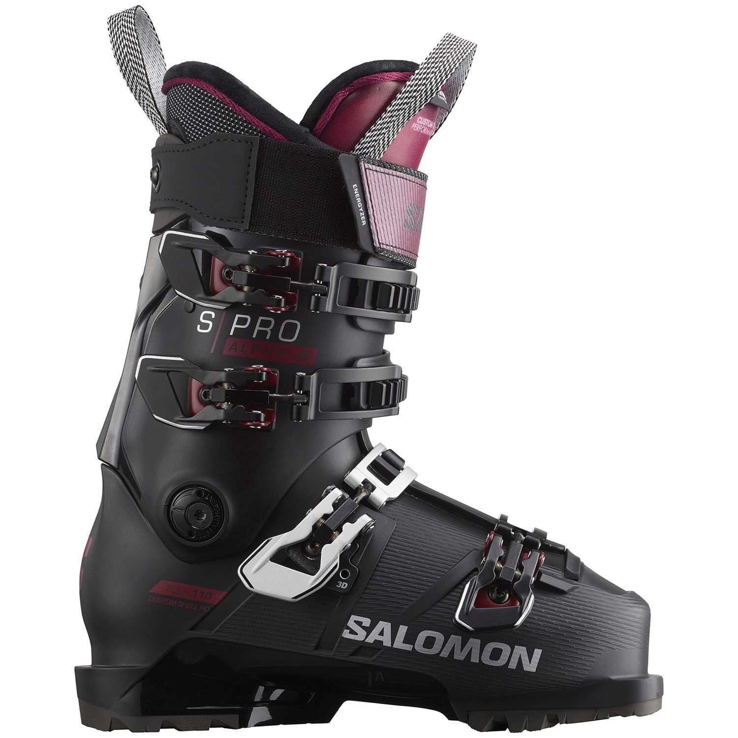 

Ботинки женские Salomon S/Pro Alpha 110 EL лыжные, чёрный