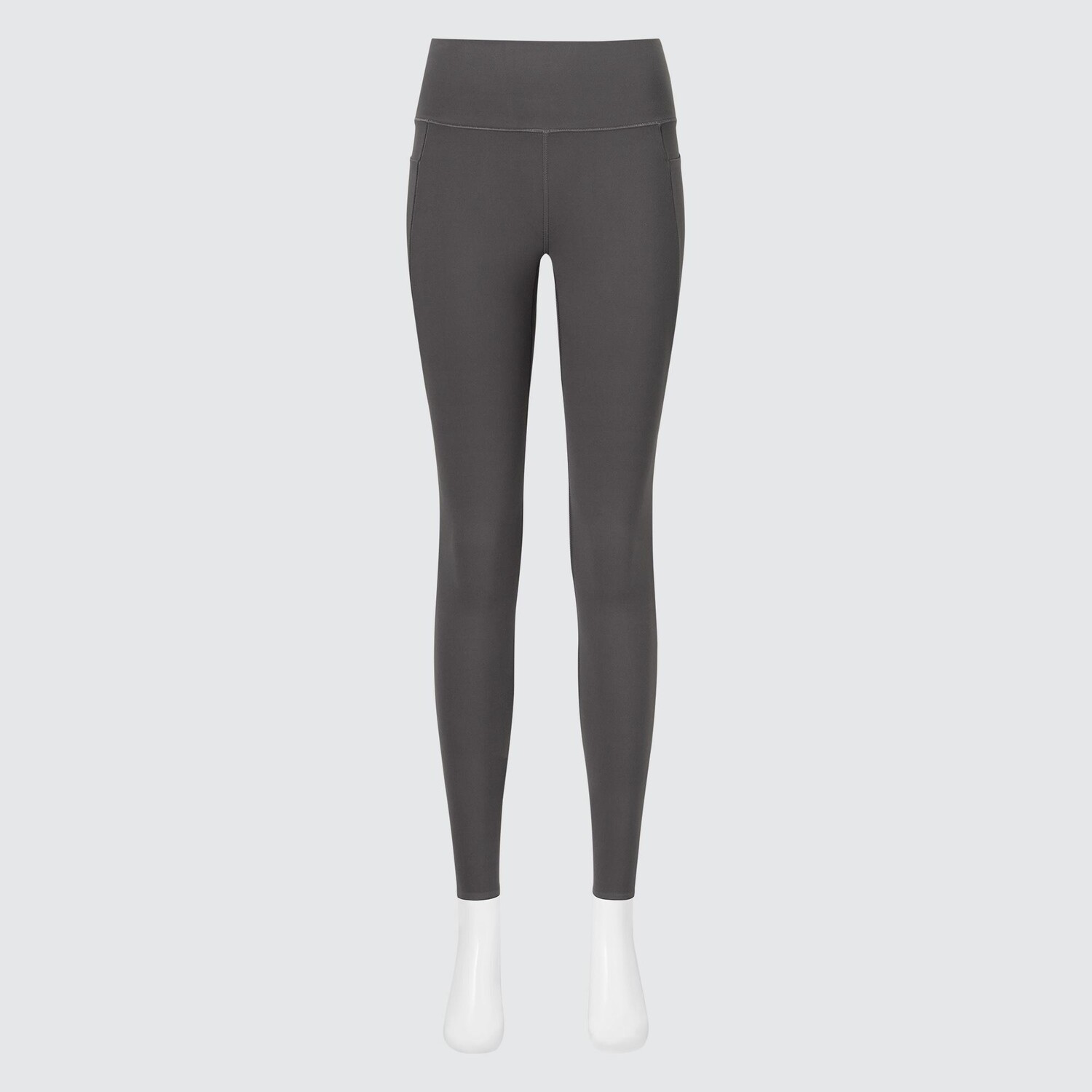 

Леггинсы с карманами Uniqlo Airsm UV Protection Soft, серый