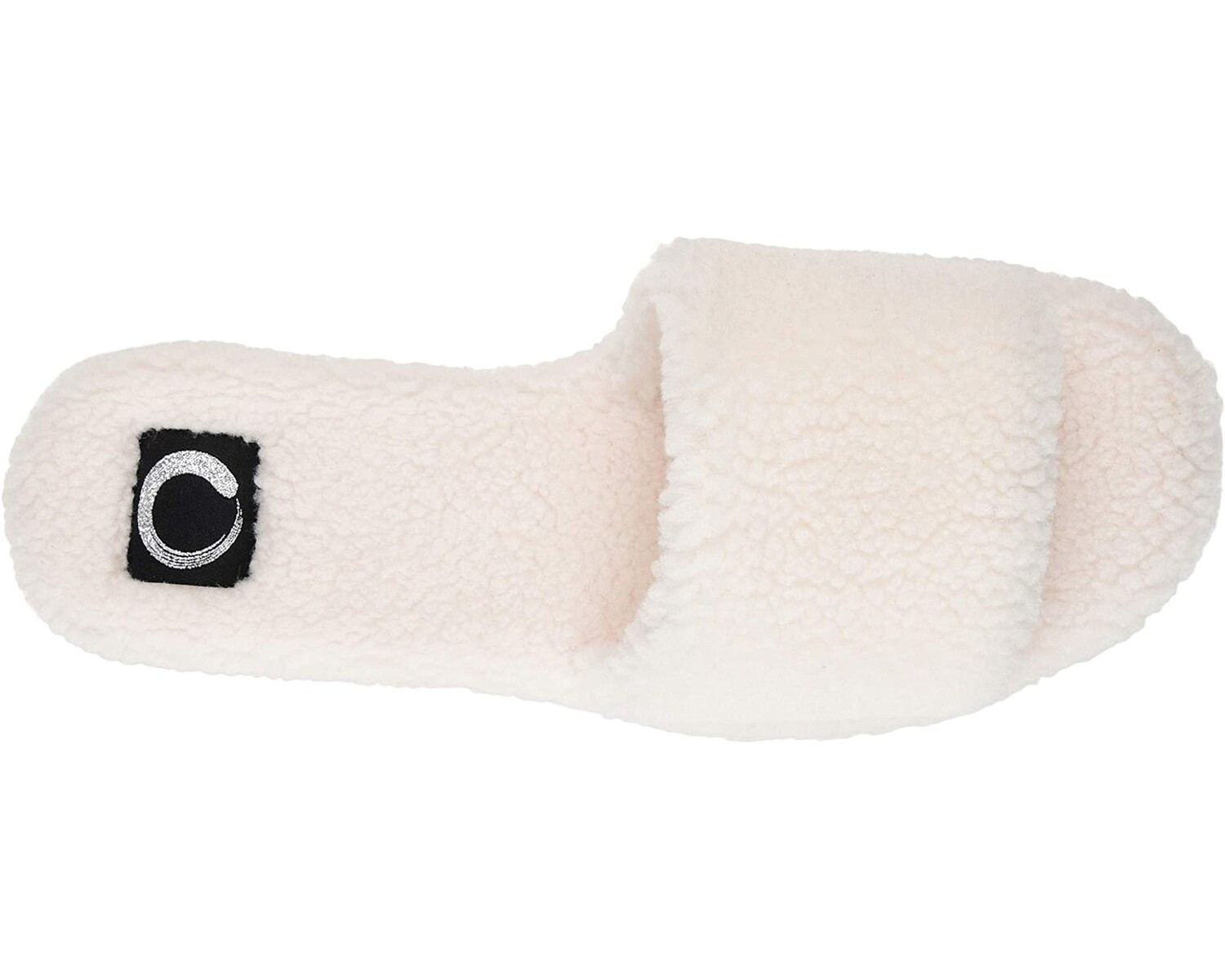 

Слипперы Faux Fur Sunlight Slipper Journee Collection, слоновая кость