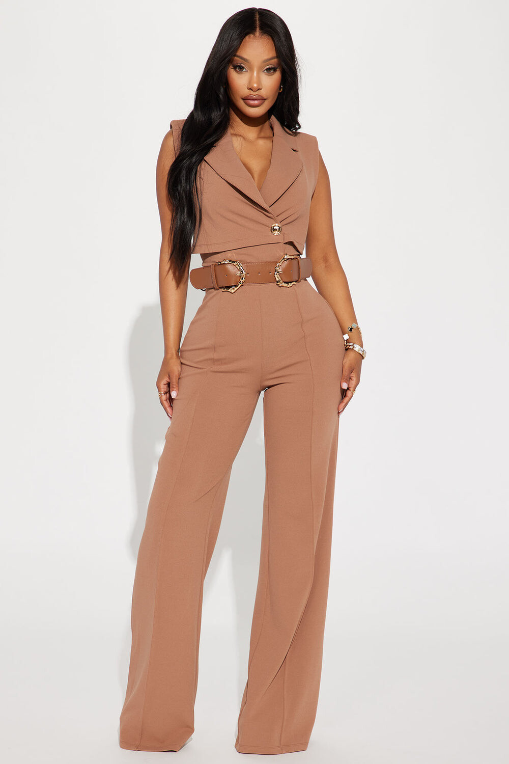 

Комбинезон Fashion Nova JPE21571, коричневый