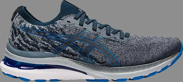 

Кроссовки gel kayano mk 'carrier grey electric blue' Asics, серый