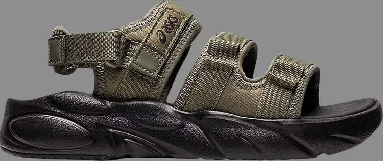 

Кроссовки gel bondal 'mantle green' Asics, зеленый