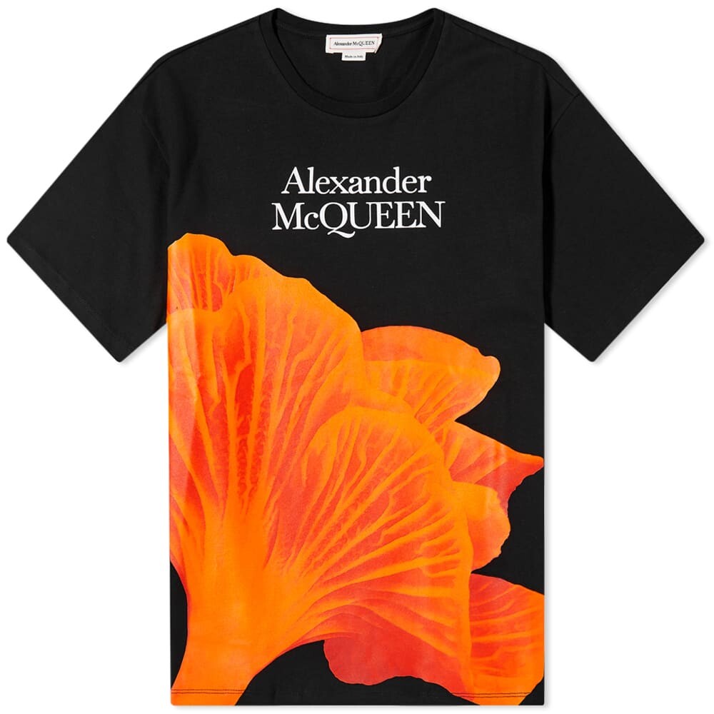 

Футболка Alexander McQueen Mushroom Logo Tee