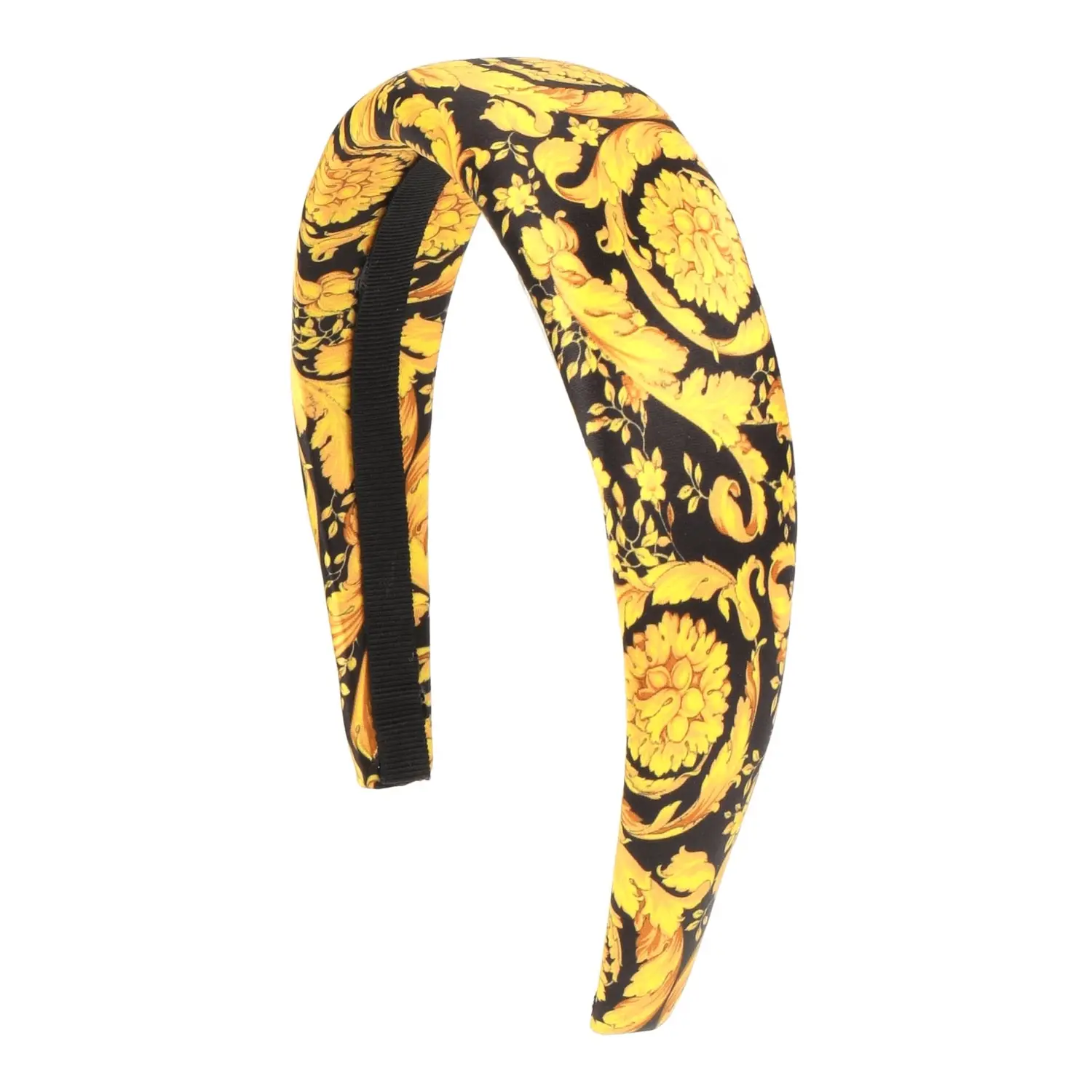 

Ободок для волос Versace, черный/желтый