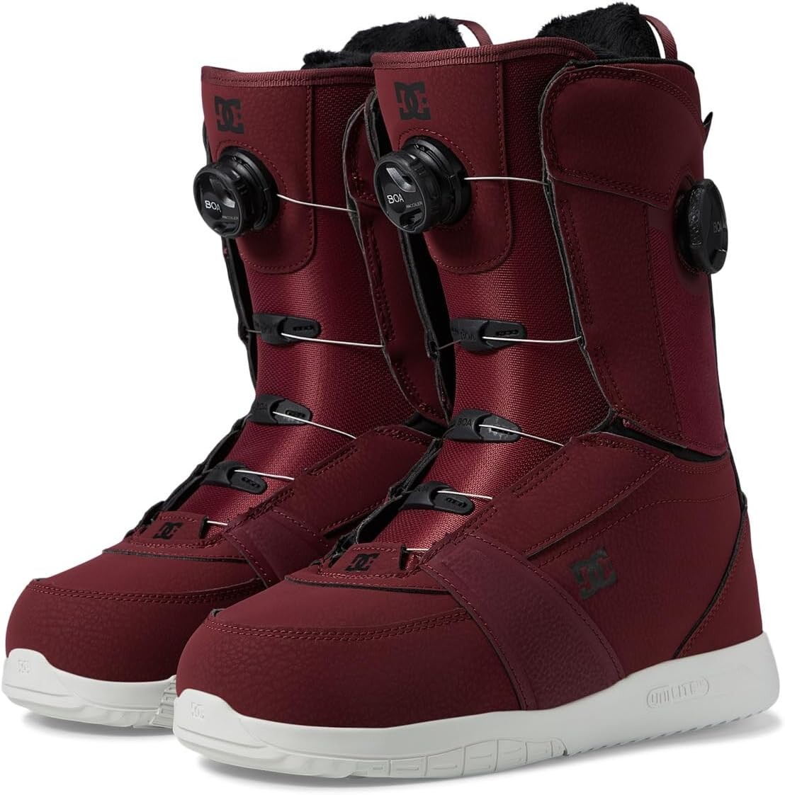 

Ботинки Lotus Boa Snowboard Boots DC, цвет Wine/Black