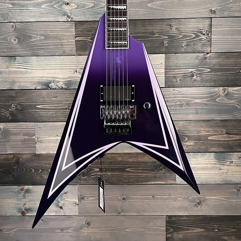 

Электрогитара ESP LTD Alexi Hexed Sawtooth Electric - Purple Fade w/Pinstripe
