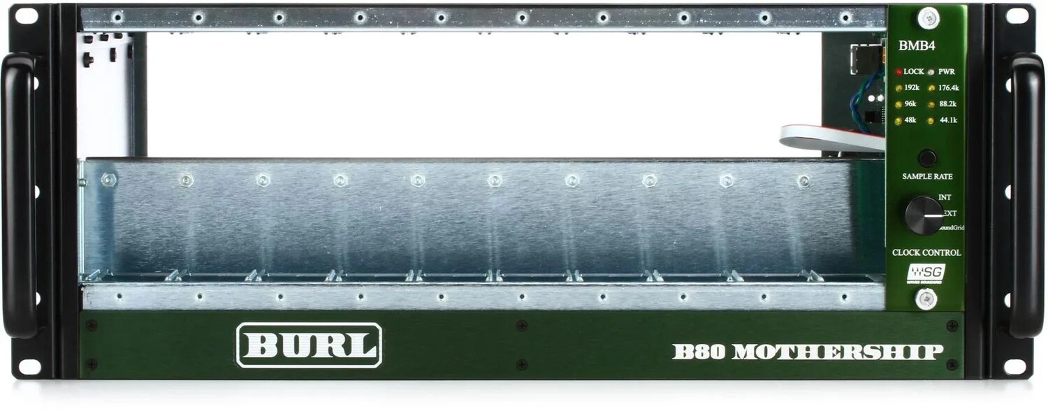 

Интерфейс AD/DA Burl Audio B80 Mothership с материнской платой BMB4 SoundGrid