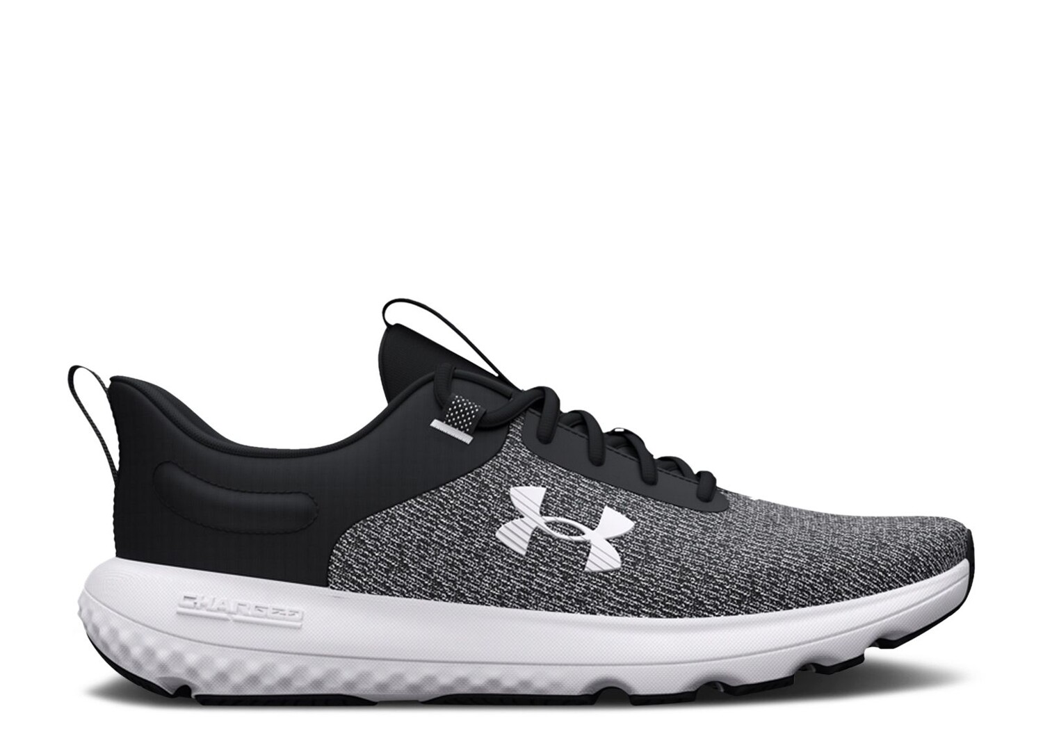 

Кроссовки Under Armour Charged Revitalize 'Black White', черный