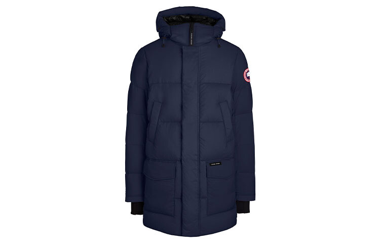 

Мужской пуховик Canada Goose, синий