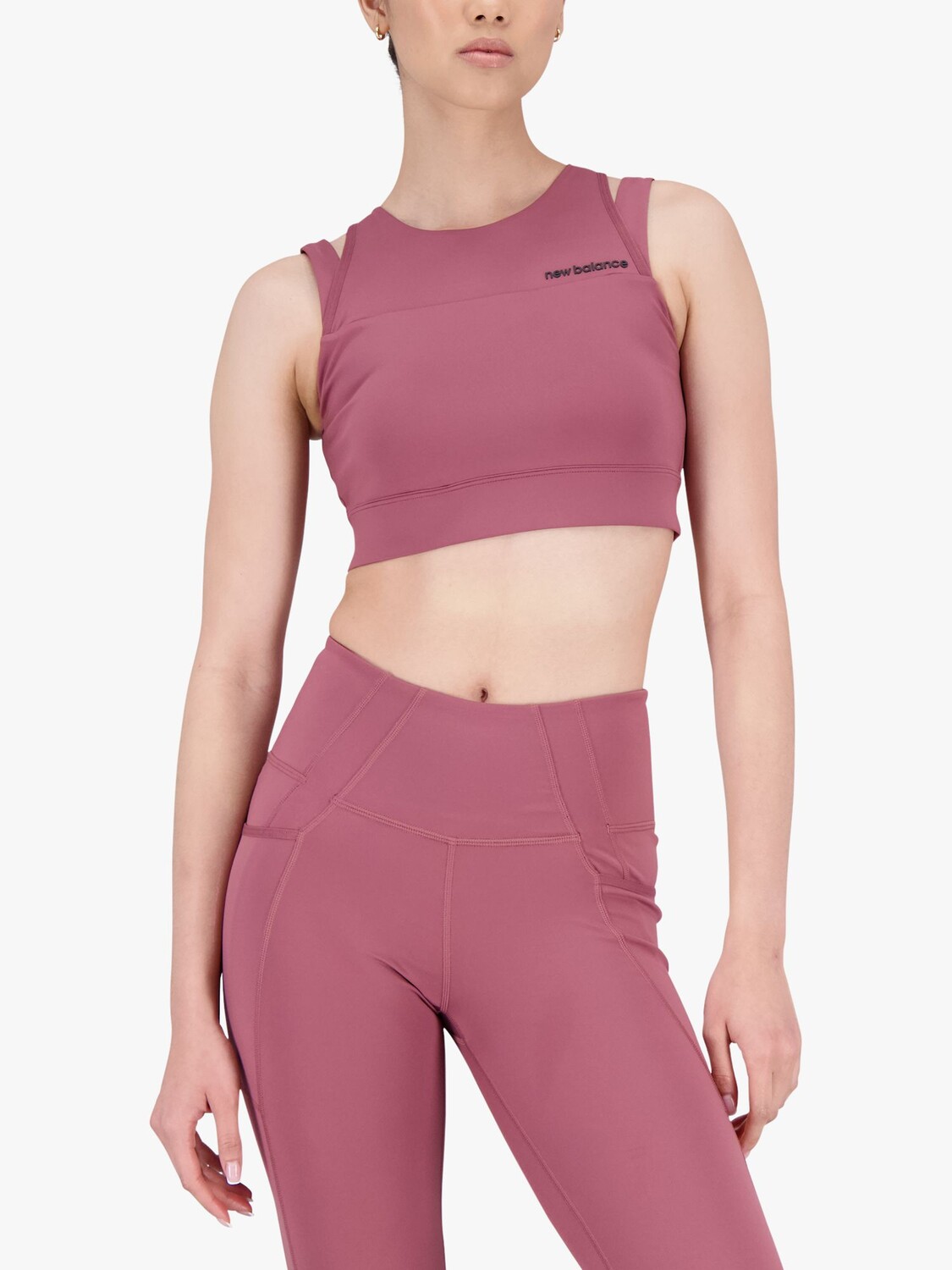 

Укороченный спортивный бюстгальтер New Balance Shape Shield